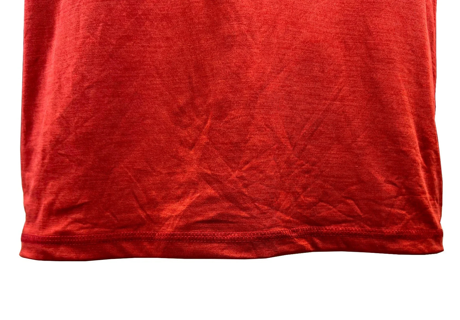 Spyder Swim Men's Red Solid T-Shirt Rashguard Quick Dry UPF Lightweight Hybrid S/S