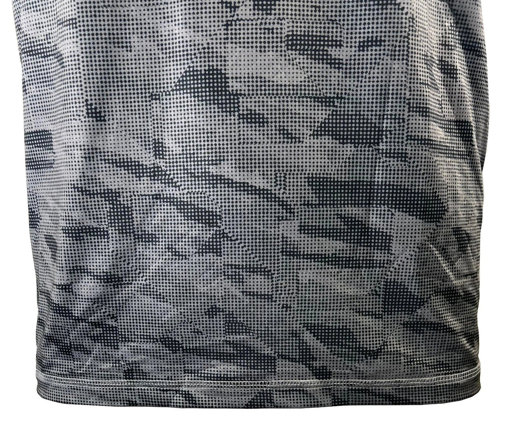 Spyder Swim Men's Charcoal Grey Camo T-Shirt Rashguard Surf - Sand - Sun S/S (09)